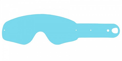 strhávací slídy plexi pro brýle OAKLEY řady CROWBAR, Q-TECH (10 vrstev v balení, čiré)
